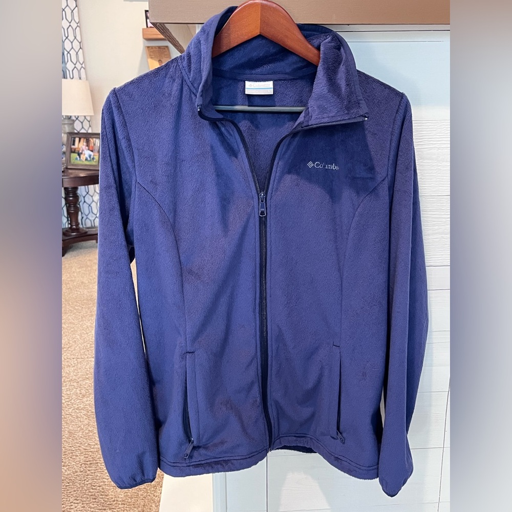 Columbia Soft Jacket Purple size large women’s